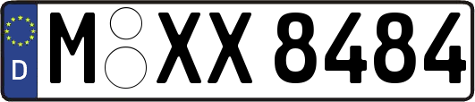 M-XX8484
