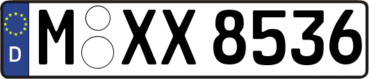 M-XX8536