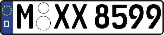M-XX8599