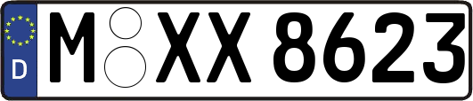 M-XX8623