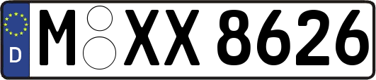 M-XX8626