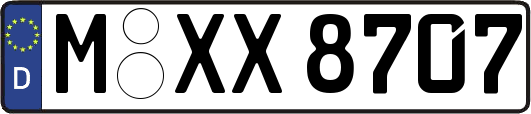 M-XX8707