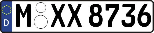 M-XX8736