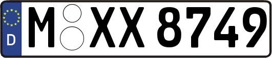 M-XX8749