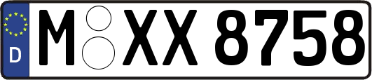 M-XX8758