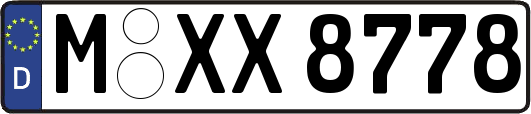 M-XX8778