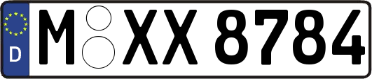 M-XX8784