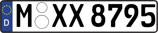 M-XX8795