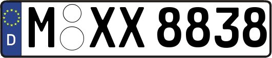 M-XX8838