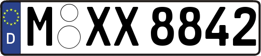 M-XX8842