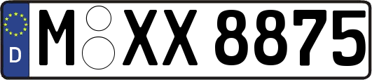M-XX8875