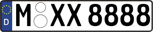 M-XX8888