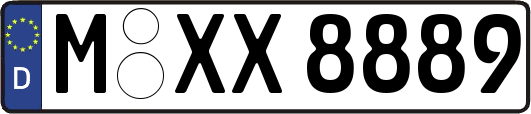 M-XX8889