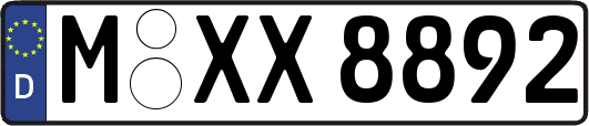 M-XX8892