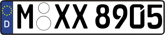 M-XX8905