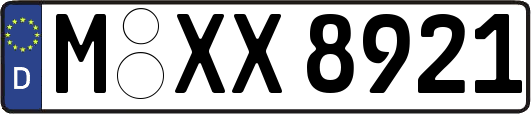 M-XX8921