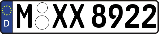 M-XX8922