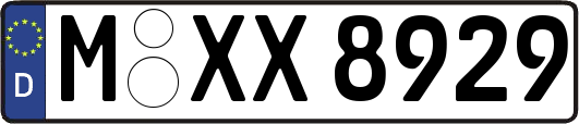 M-XX8929