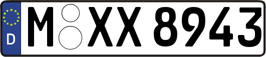 M-XX8943
