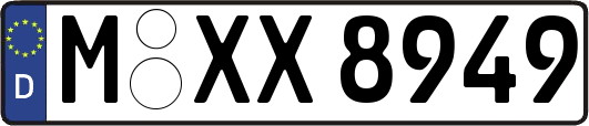 M-XX8949