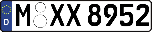 M-XX8952