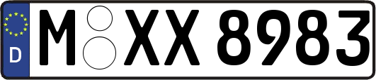 M-XX8983