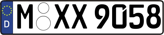 M-XX9058