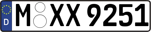 M-XX9251