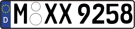 M-XX9258