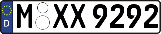 M-XX9292