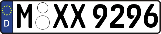 M-XX9296