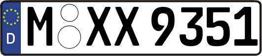 M-XX9351