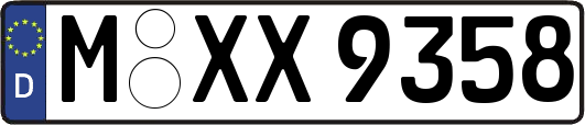 M-XX9358