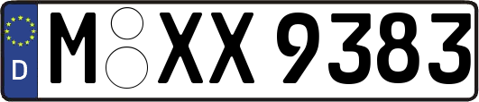 M-XX9383