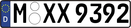 M-XX9392