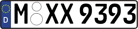 M-XX9393