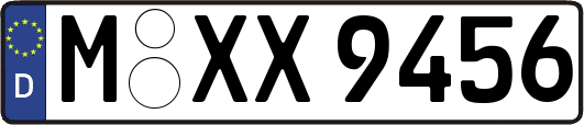 M-XX9456
