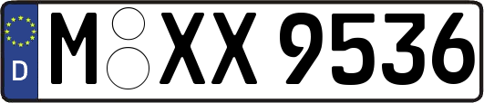 M-XX9536