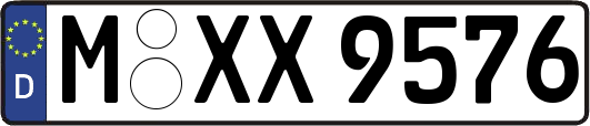 M-XX9576
