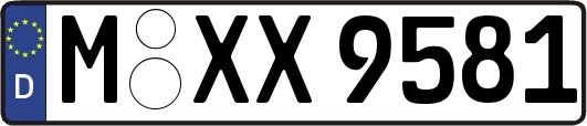 M-XX9581