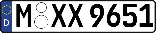 M-XX9651