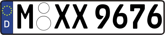 M-XX9676