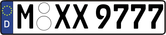 M-XX9777