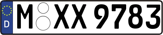 M-XX9783