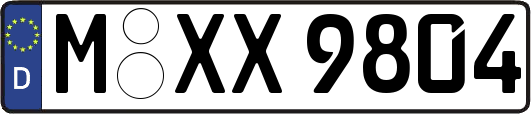 M-XX9804