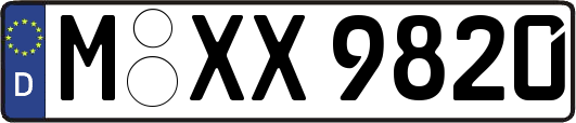 M-XX9820