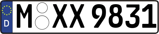 M-XX9831