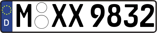 M-XX9832