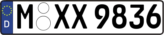 M-XX9836