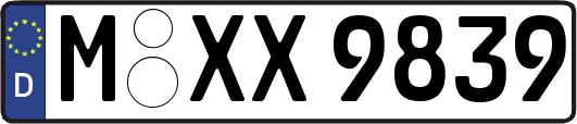 M-XX9839